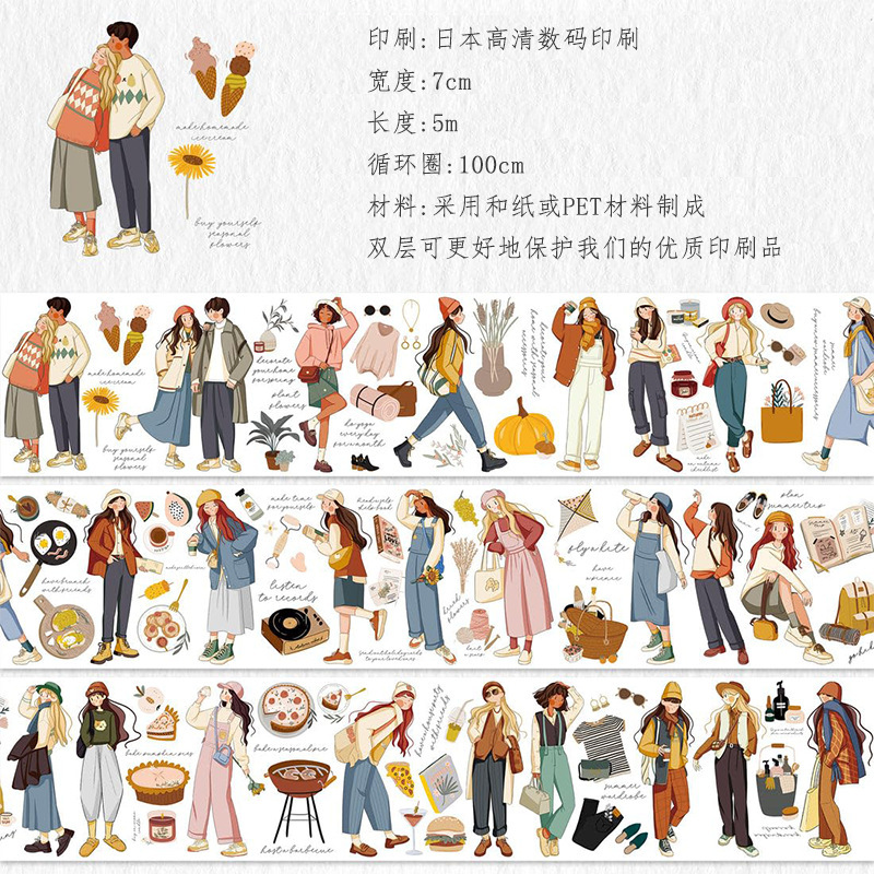 Tuỳ biến sách hướng dẫn cho phiên bản băng tán xạ của Hàn Quốc cho các nhân vật hoạt hình và khu phố của cộng đồng băng dán giấy