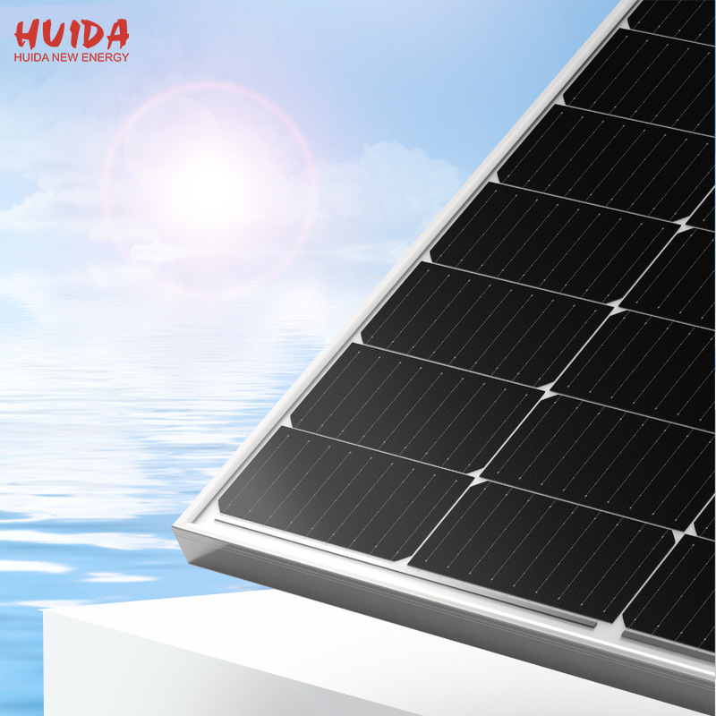 550W Single-crystal semi-processed solar panel solar system 36V source plant non-fiction PV