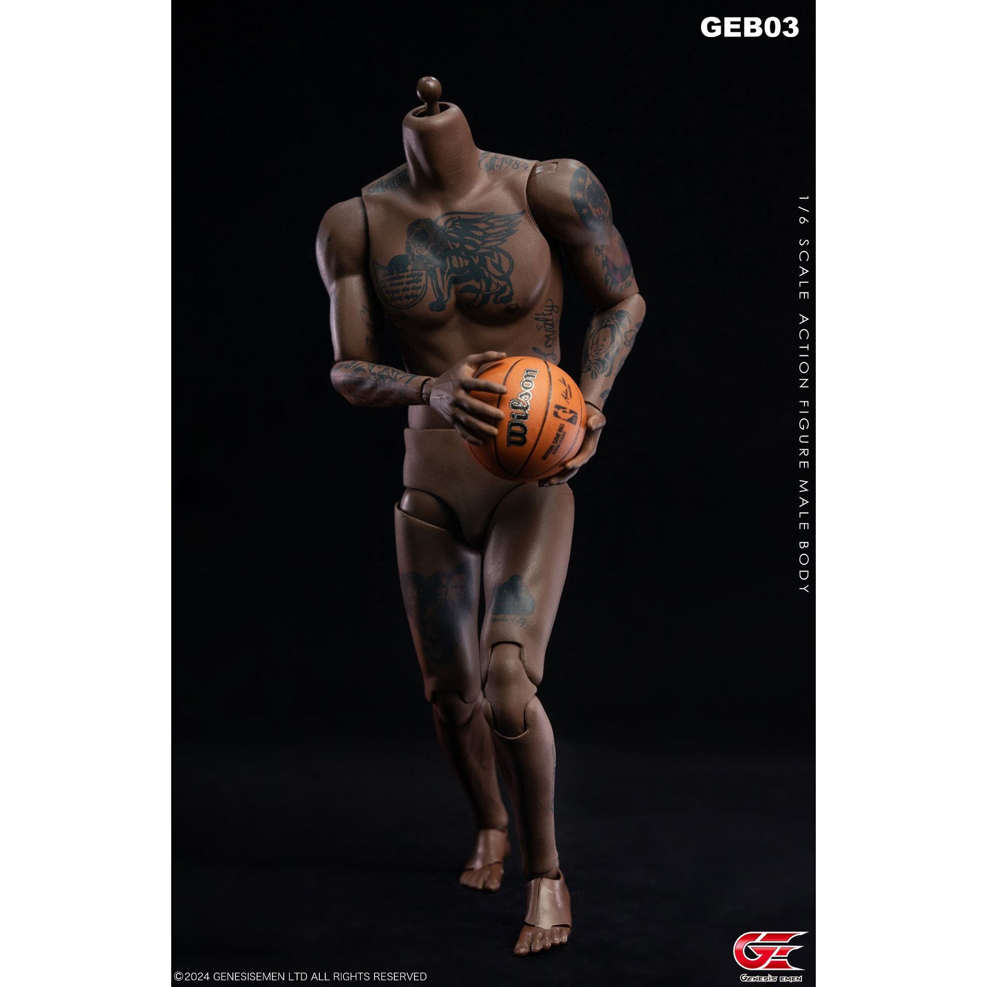 Genesis Emen EB original 1/6 NBA star Jamesin.