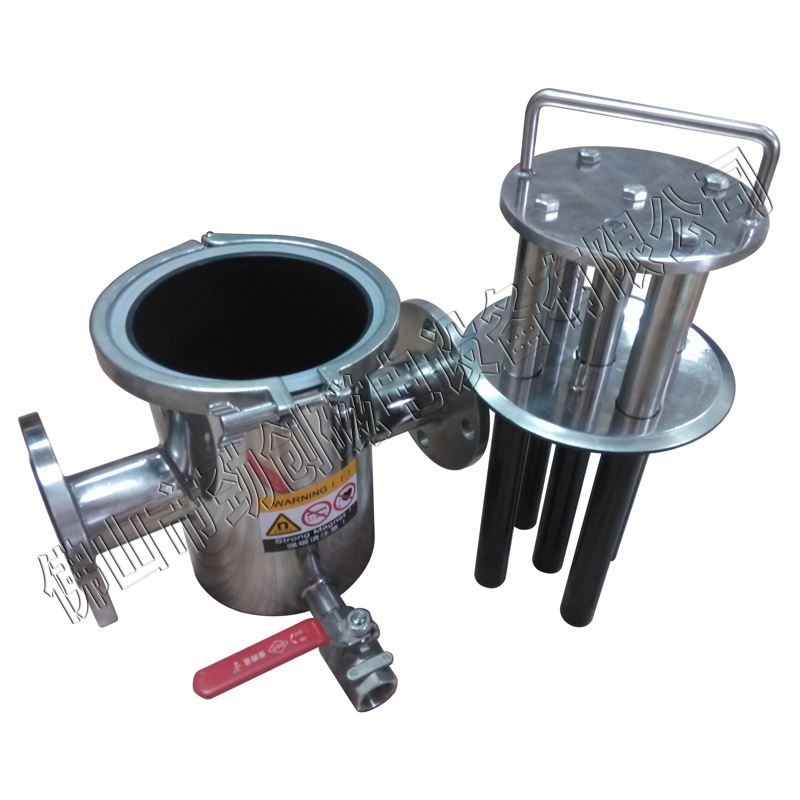 Plant supply, piped five, clean-up slurry iron removal, iron filters.