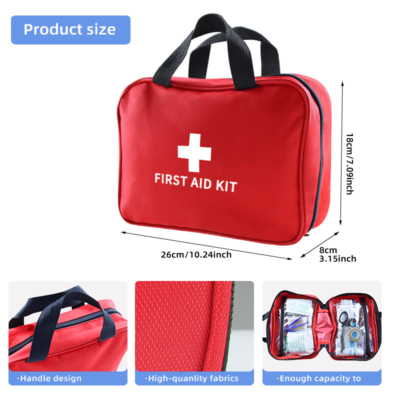 跨境專供36種234件套first aid kit急救應急包戶外家庭禮品包