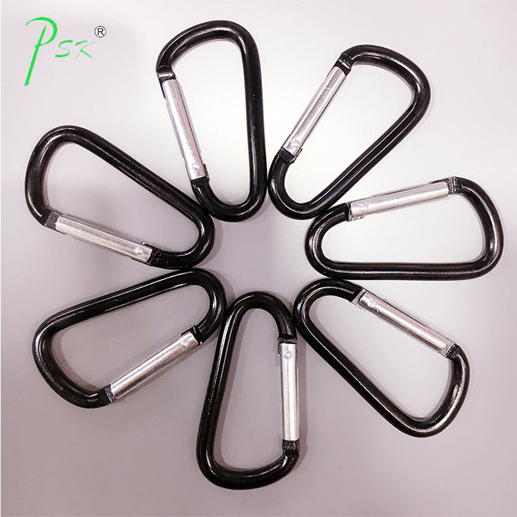 An outdoor hiking hook is about six centimeters, multi-purpose aluminium alloys, climbing backpacks, wholesales.