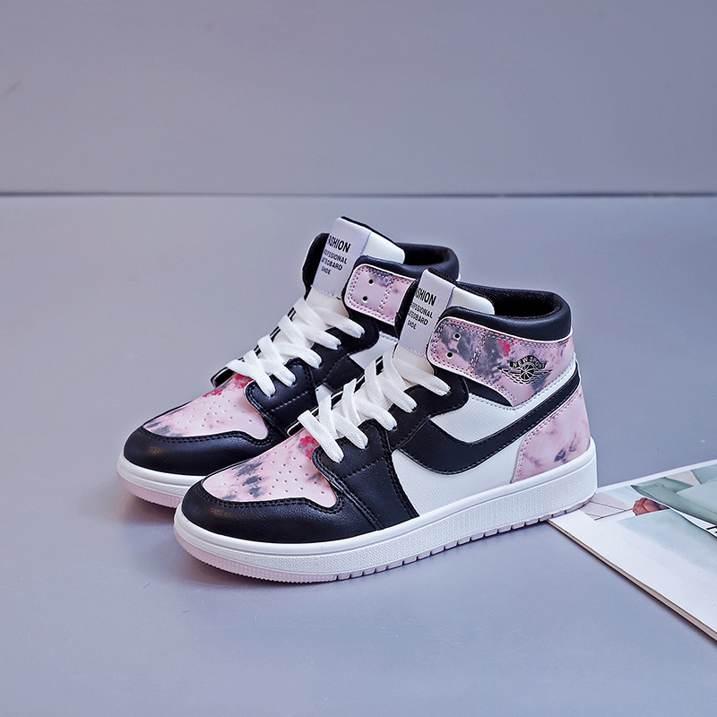 Air Force One Girl Shoes, AJ High School Shoes, 2024 Spring-Autumn Breaking Recreation Shoes, New Nightlight Single Shoes