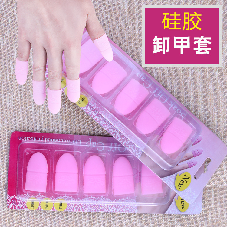 Manure tools for nail removal and nail polish for nail removal with soft silicone for nail removal