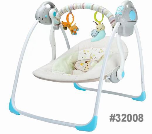 Baby multi-purpose Cradle, electric swing chair plastering the newborn baby sleeps in a rocking chair