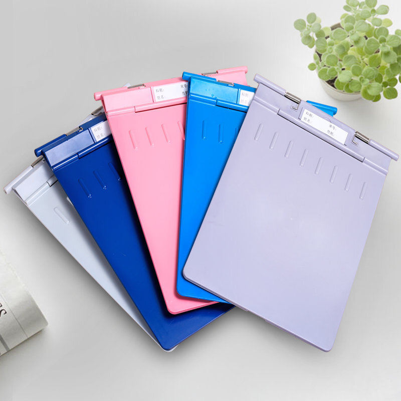 ABS files with thick plastics and multifunctional portable crash-proof folders.