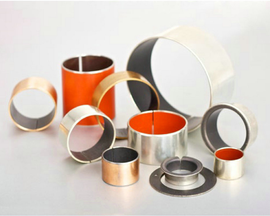 Wholesale of the manufacturer SF-1 oilless lubricating bearings Mechanical oilless bearings Complex copper slide bearings