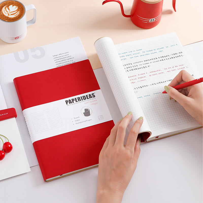 PAPERURAS Lưu ý Quyển Sách B5 Fudge pocket Bag Square Business Book