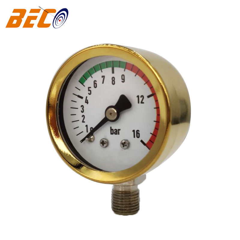 Plant supplies 40mm 16bar pressure gauges to a normal pressure table coffee machine pressure sheet