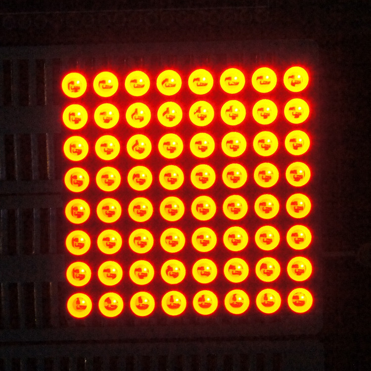 The LED dot-form module is super-high, two-colored, full-coloured, dot-form module, bus subway LED dot screen