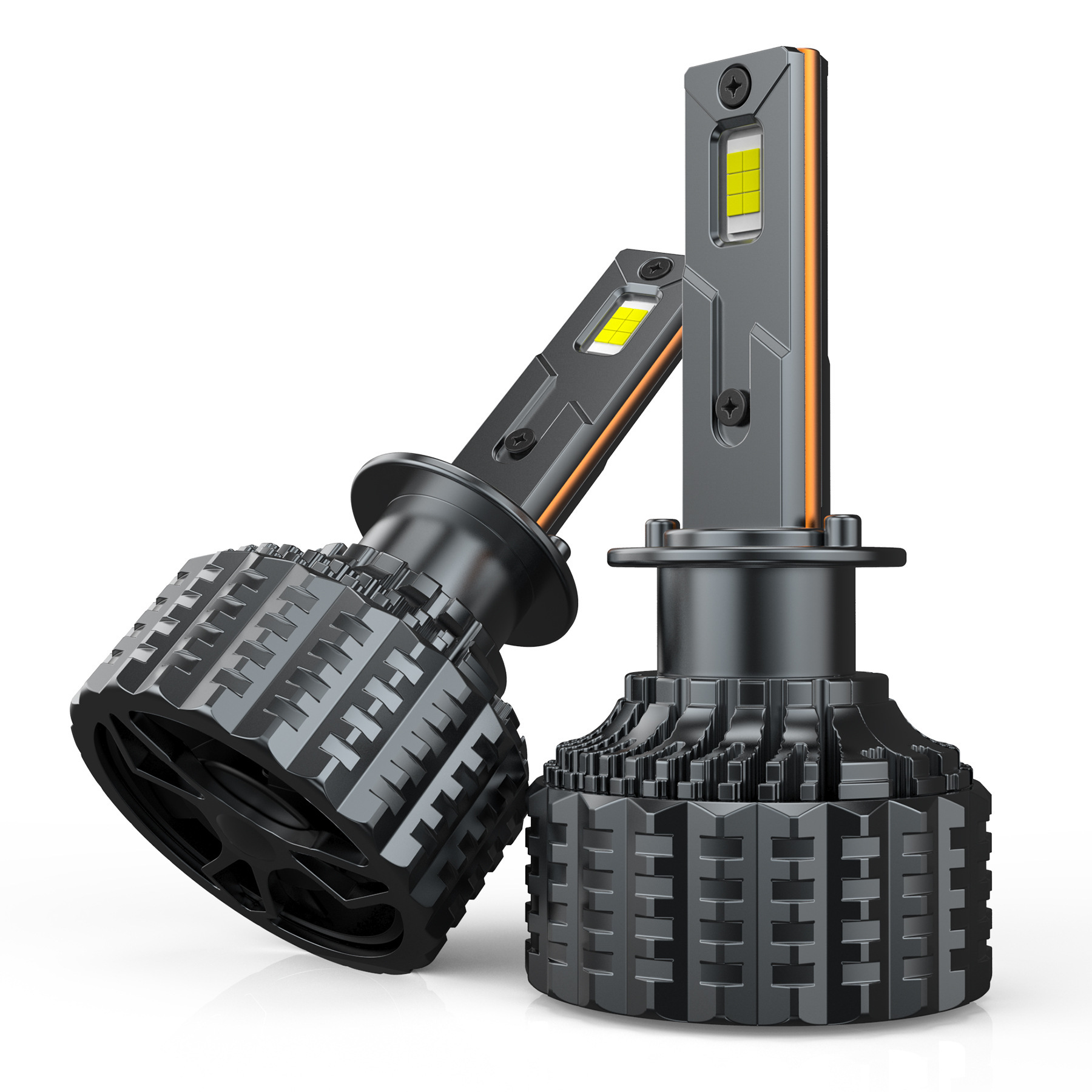 กากบาทพุ่งเข้าชนกับไฟรถ LED X ต่อเนื่องของรถทั่วไป
