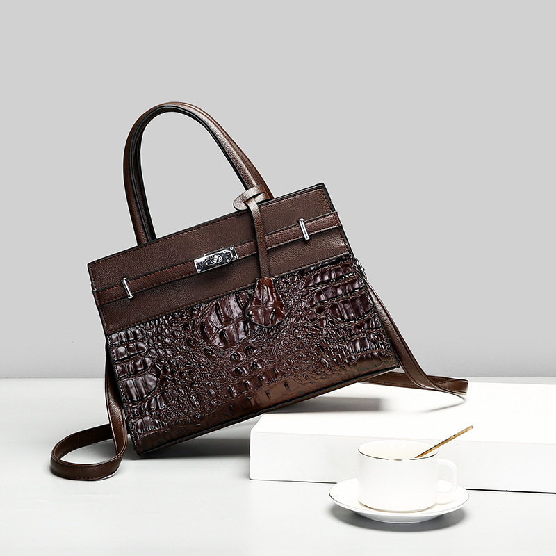 2023 Ms. Fashion Crocodile European-American Handy Pack of Foreign Trade, Amazon Locker Exporter