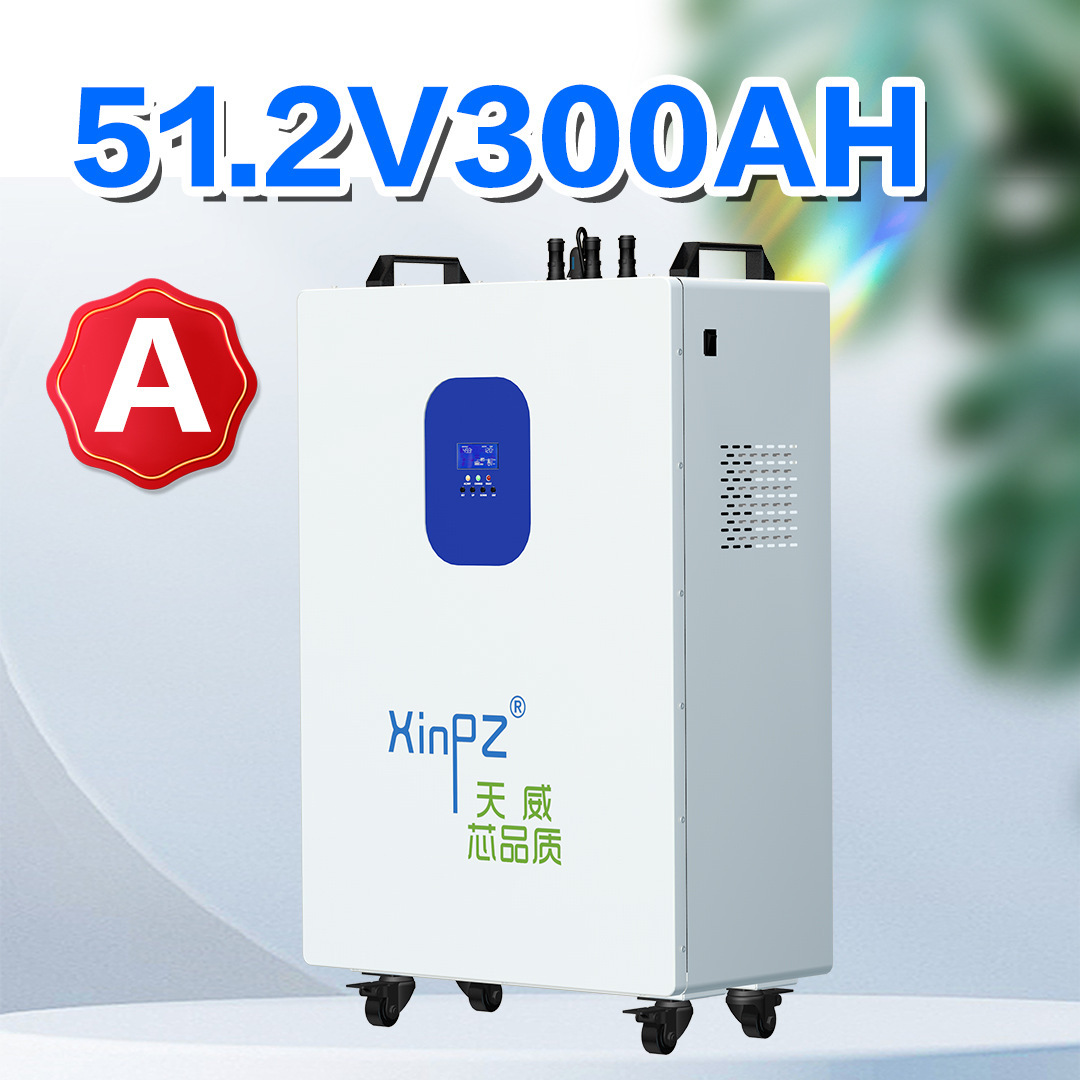 51.2 V 300AH pin gia đình Lithin Đơn vị năng lượng 15KWH Photovoltaic Powered Lithium Phosphate