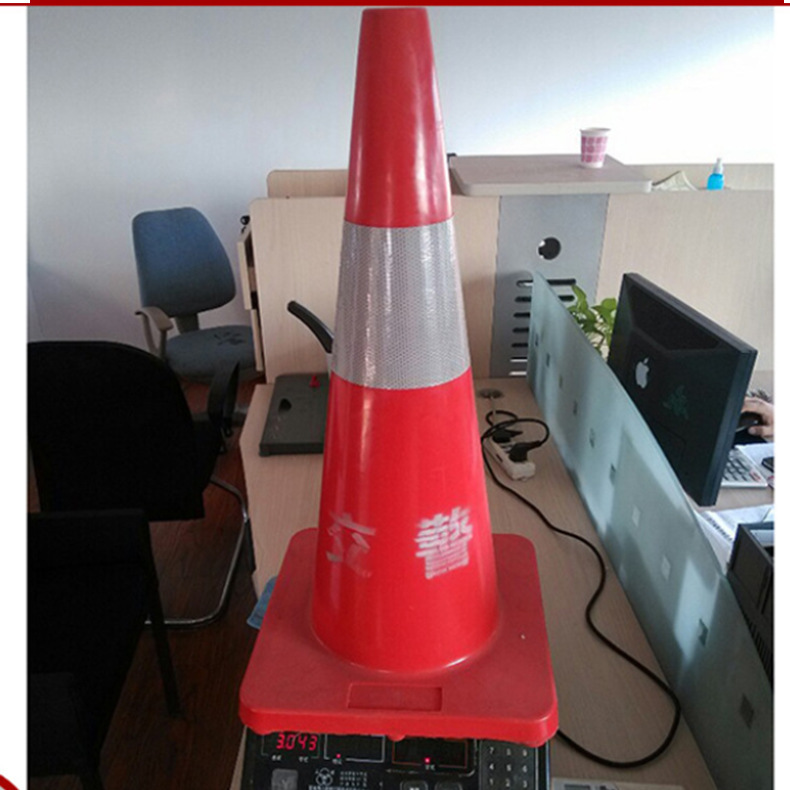 Thermal supply, PVC cone, cone sign, traffic cone red, hat cone.