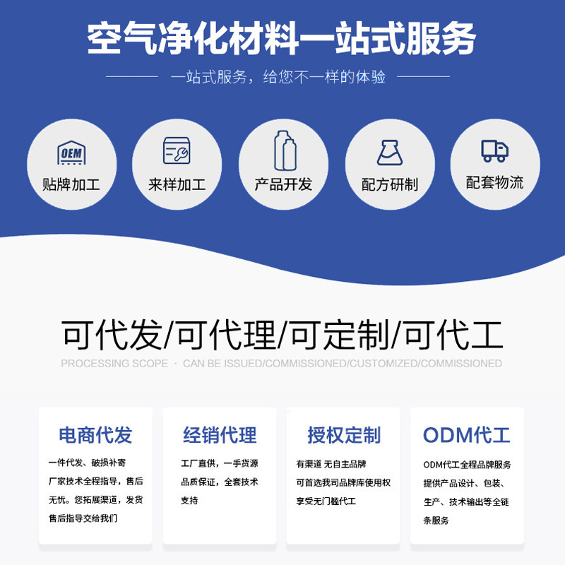 The manufacturer's formaldehyde sprayer, the decontaminant OEM, is customised for formaldehyde.