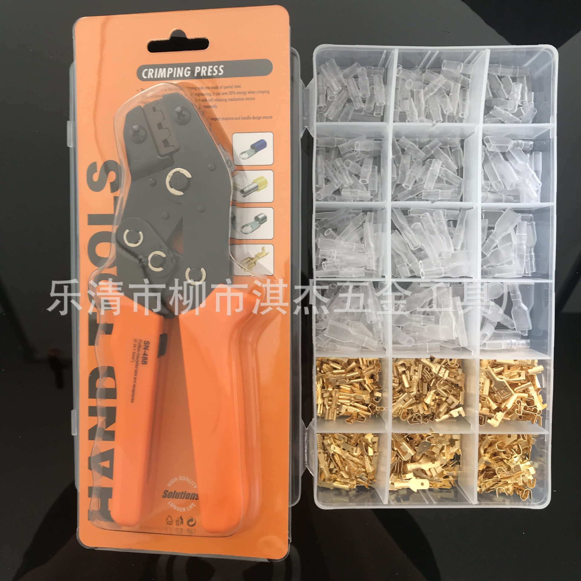 压线钳厂家现货批发压线钳棘轮600PCS插簧48B压线钳工具批发