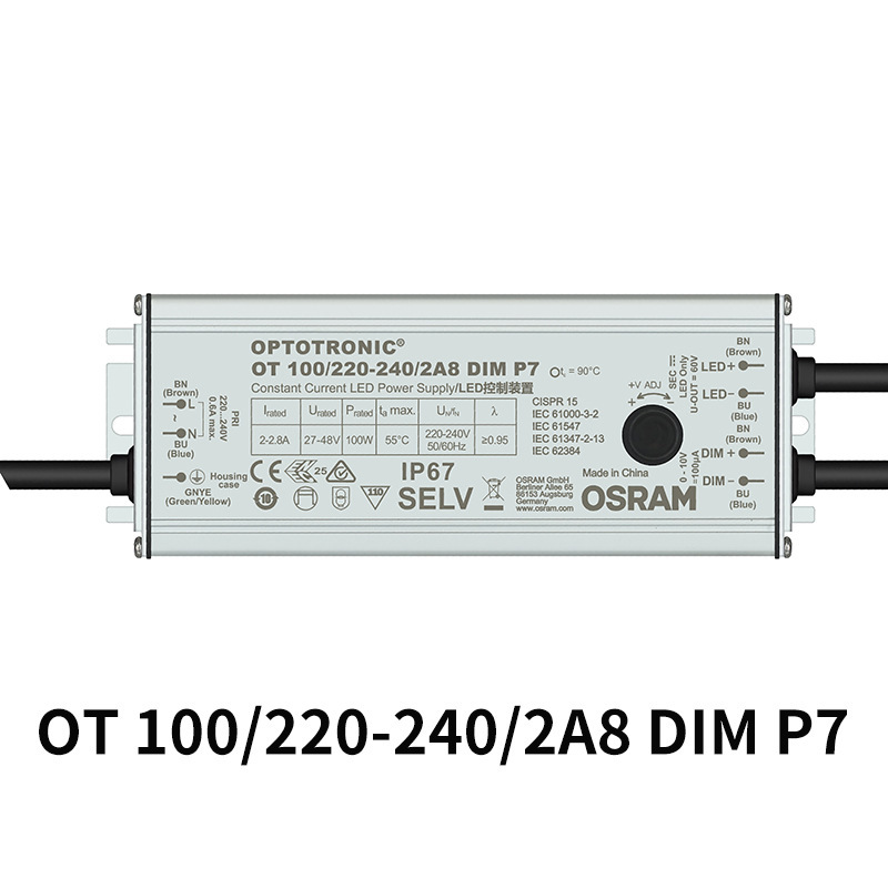 Oslan's power source is 0-10V outdoor fluorescent power.