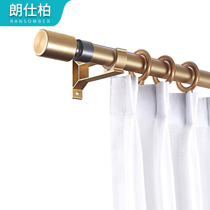 Roman rods with thick curtain poles are customised for aluminum alloyed curtain poles.