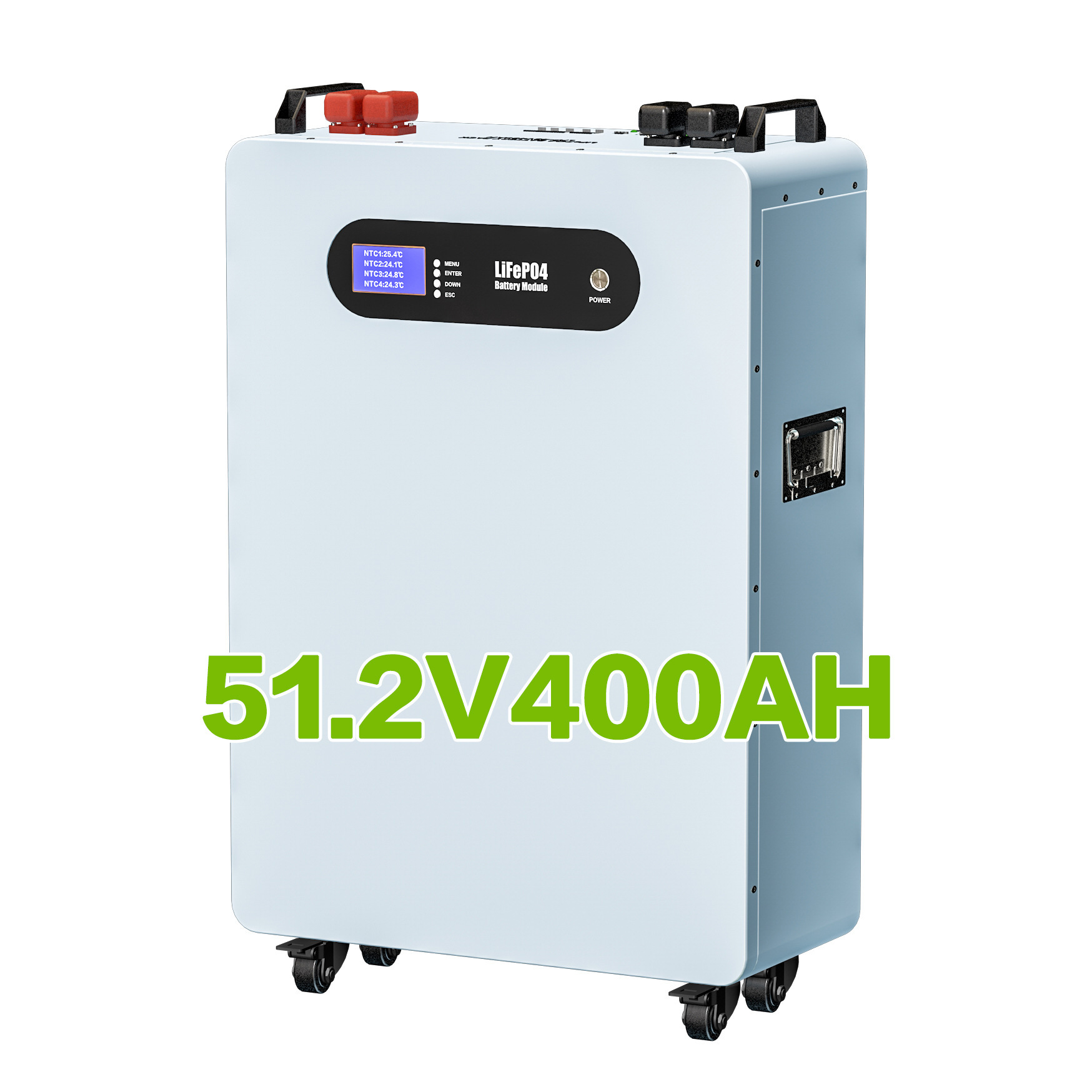 51.2V400AH 가족 Reservoir는 건전지 벽 거치된 Pyrophosphate 리튬 전지 태양 에너지를 강화했습니다