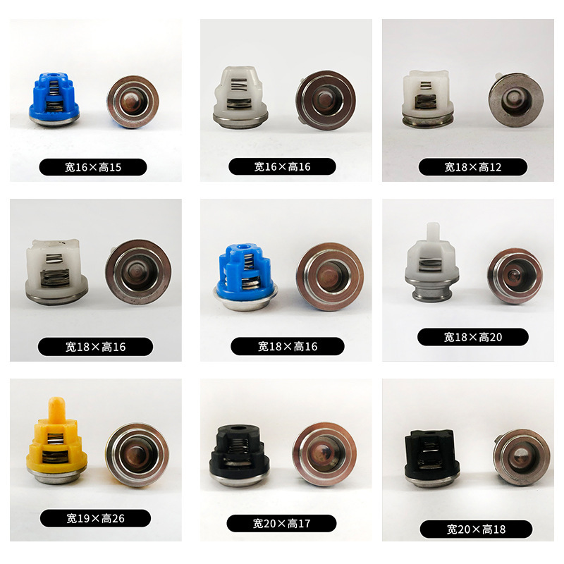 One-way valve for high-pressure scrubber stainless steel high-pressure fittings.