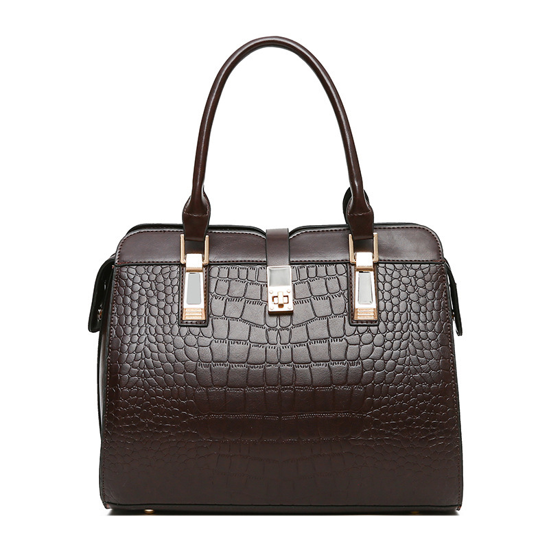 2023 European-American classic alligator-like Amazonian female foreign trade purser, Tot pack.