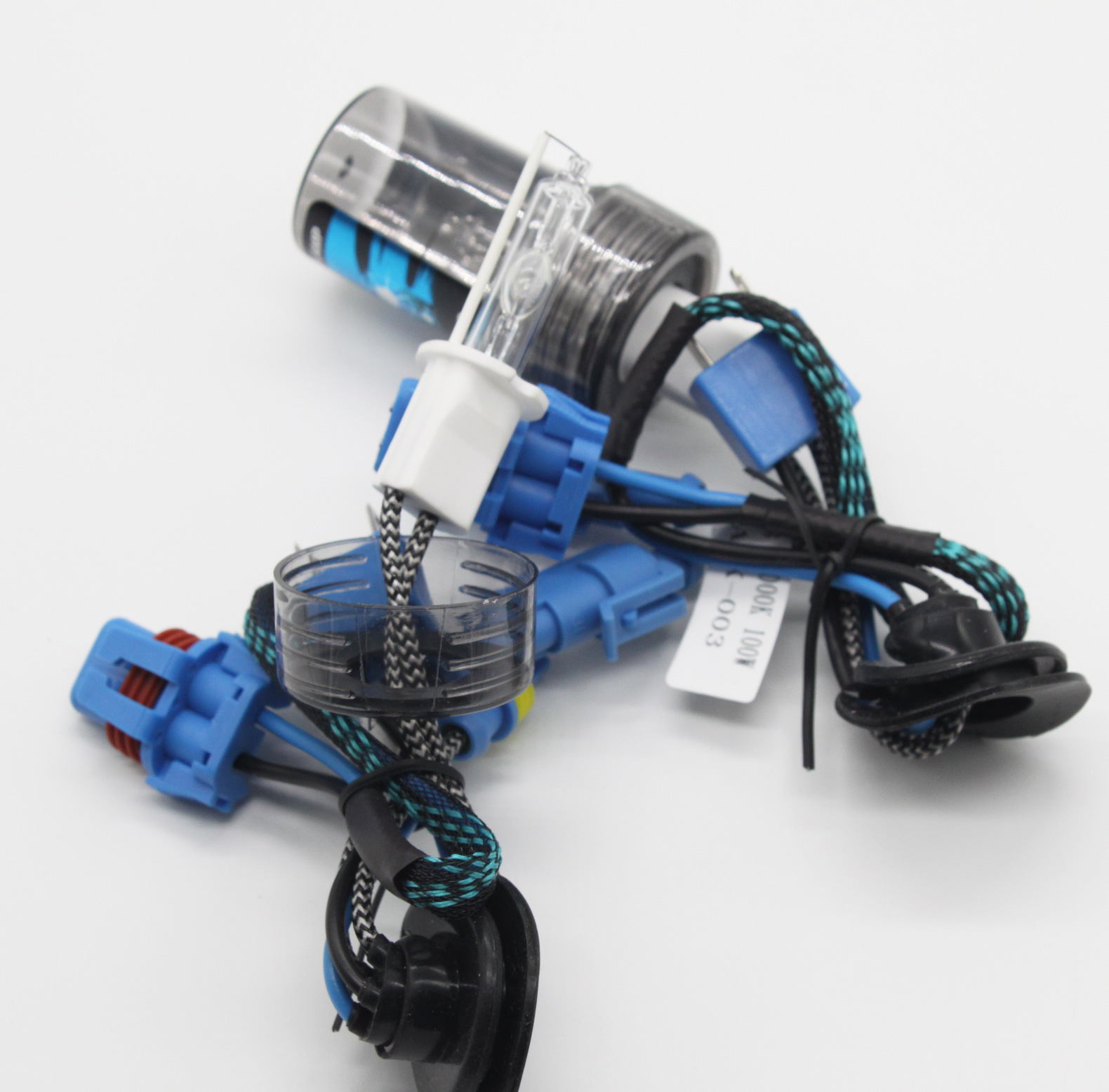 Vehicle H1H3H7H11 bulk package upgraded with light source for luminescent lamps with high power of 200W