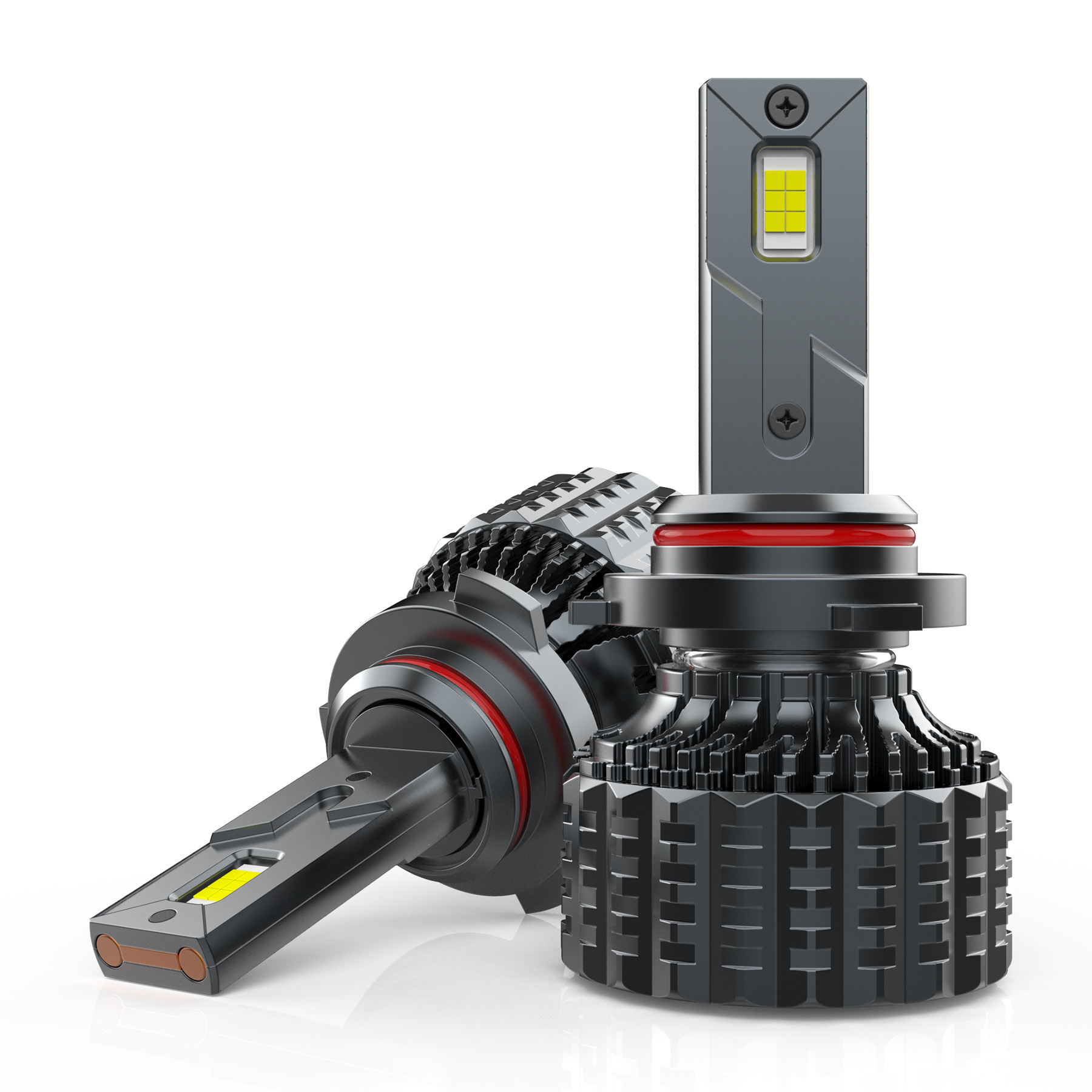 กากบาทพุ่งเข้าชนกับไฟรถ LED X ต่อเนื่องของรถทั่วไป