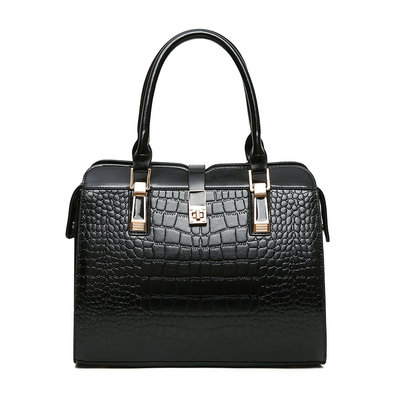 2023 European-American classic alligator-like Amazonian female foreign trade purser, Tot pack.