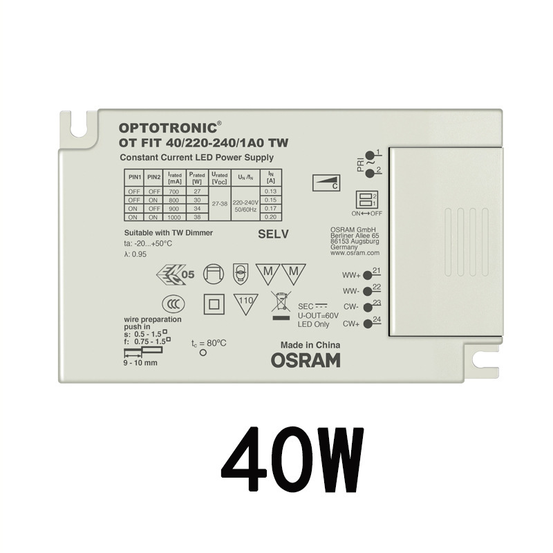 OSRAM Heat LED Controlled Silicon-to-Modern Power Non-frequency twin colour drive