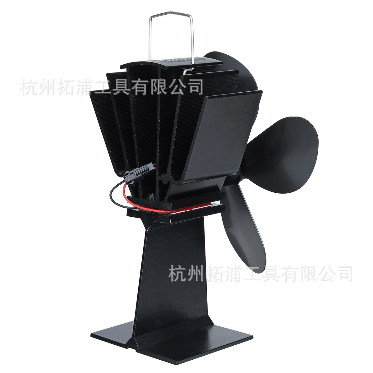 Fan cứu hỏa, người hâm mộ ít tiếng ồn, năng lượng hiệu quả của một lò sưởi đang cháy bởi một thợ điện xuyên biên giới