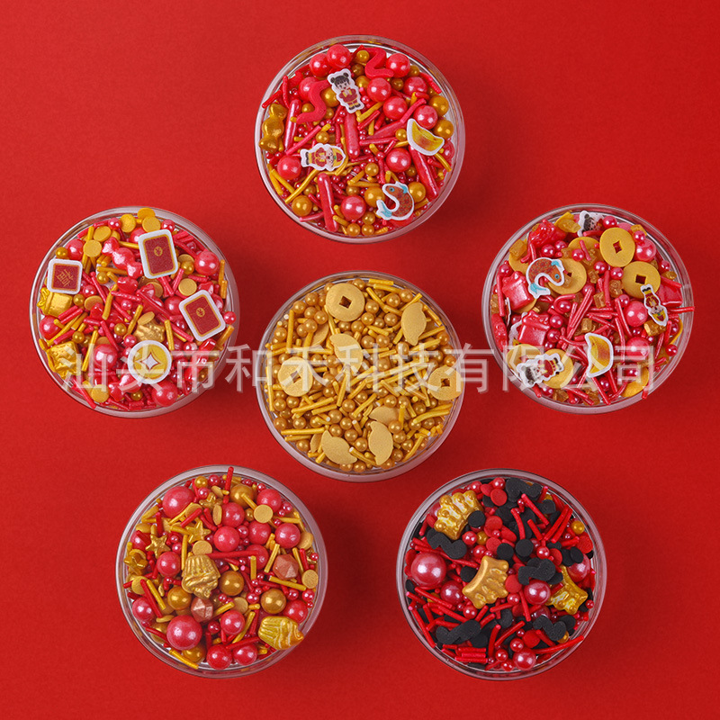 Bánh sinh nhật năm mới.