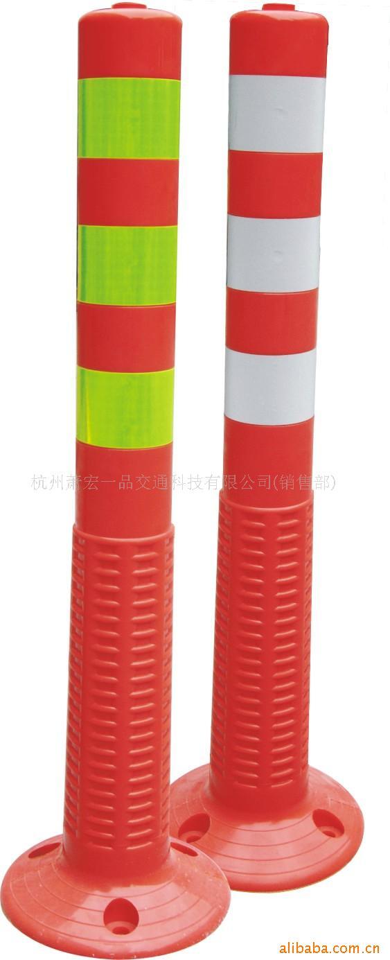 Direct sales, soft PE warning poles, bullet warning poles, Hangzhou reflector junctions.