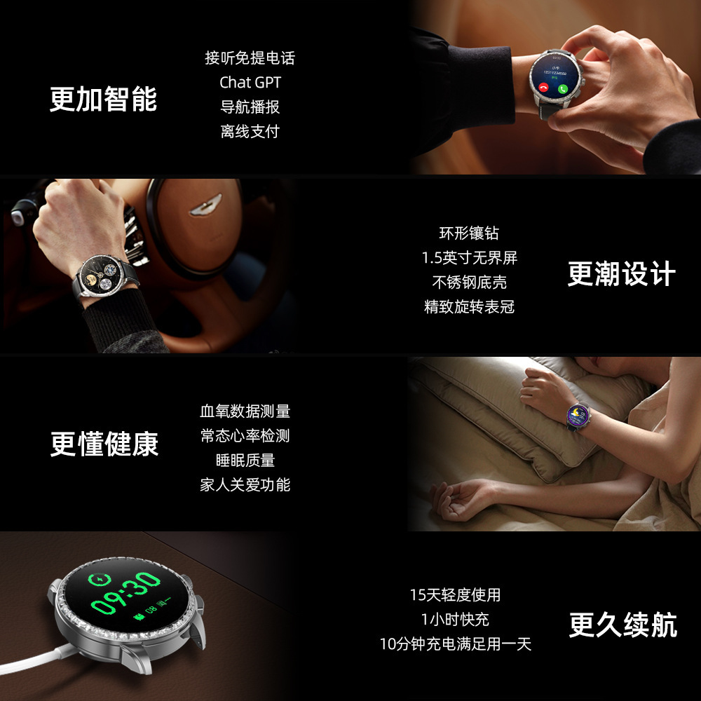 The private model New Patriot M8 Smart Watch.