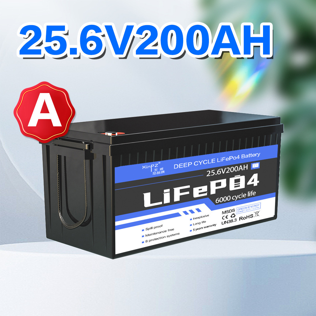 25.6V100 Ah Ah Lithium pé-acid แบตเตอรี่สํารองพลังงาน นําไปสู่ Phosphate