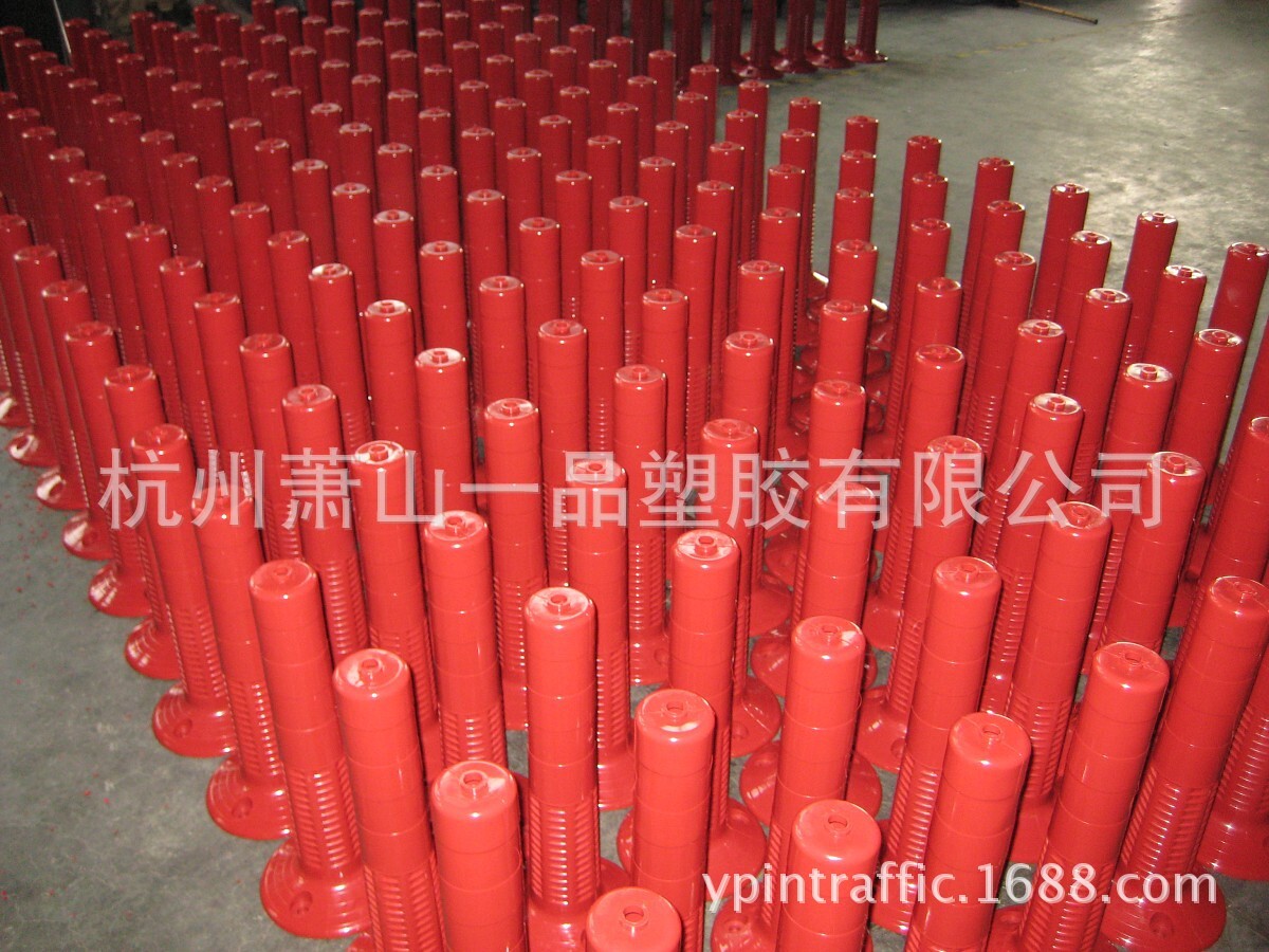 Long-term supply of 50CM warning poles, road warning poles, crash-proof junctions.