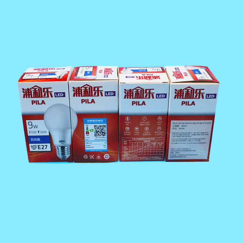 The European brand of Plyler, 9W white light led plastic bulb.