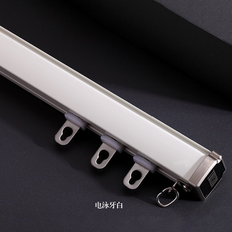 2mm drapes 무거운 의무 알루미늄 합금 drape 궤도 똑바른 궤도 slider 두 배 가이드된 roman 가로장 topside