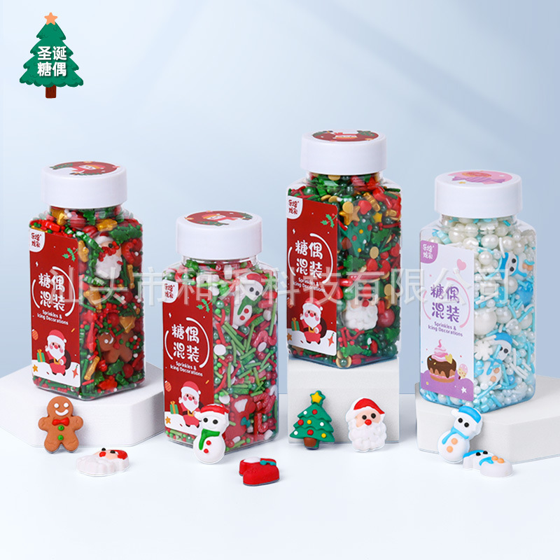 ♪ Có thể ăn bánh kẹo Giáng sinh và kẹo trang trí và nướng với đường được trang trí