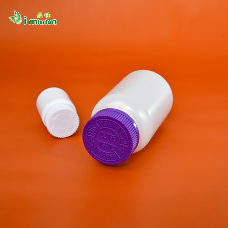 Wholesale voltage cap plastic bottle HDPE sub-barrel bottle of health care bottle plastic bottle full of specifications