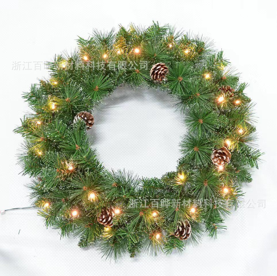 Zhejiang PVC Christmas leaf raw material.