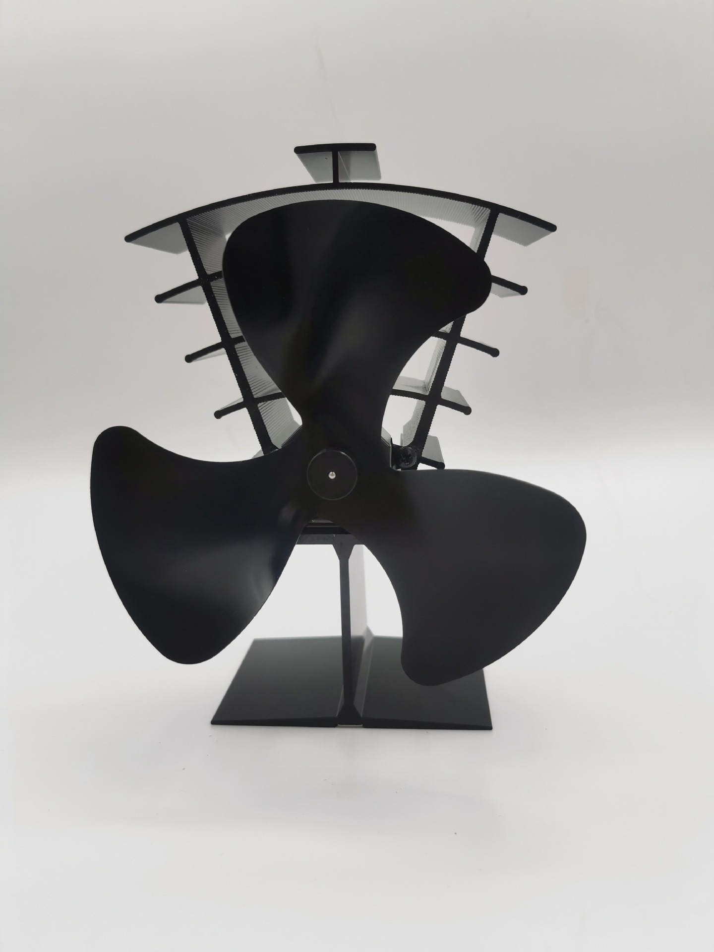 Cross-border bestseller black fireplace fan.