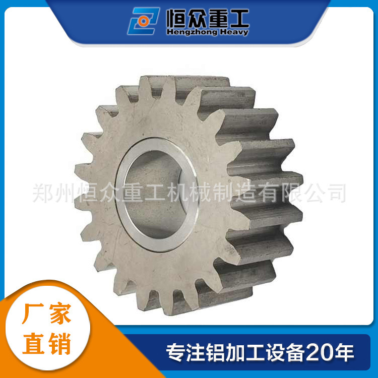 20MnCr5 large simulator numbers unargued gear industrial gear hard teeth processed steel chain 45