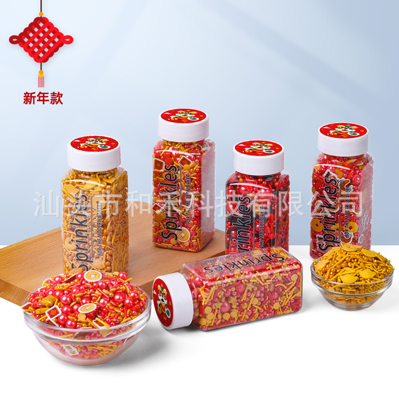 Bánh sinh nhật năm mới.
