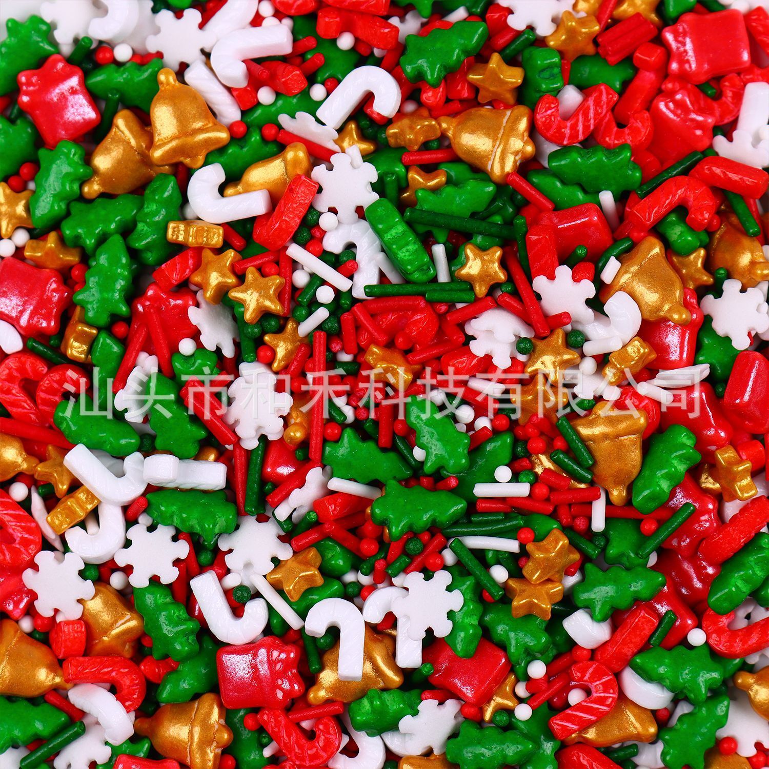 Rửa tay cho Giáng sinh với bánh nướng và chai đường 100g