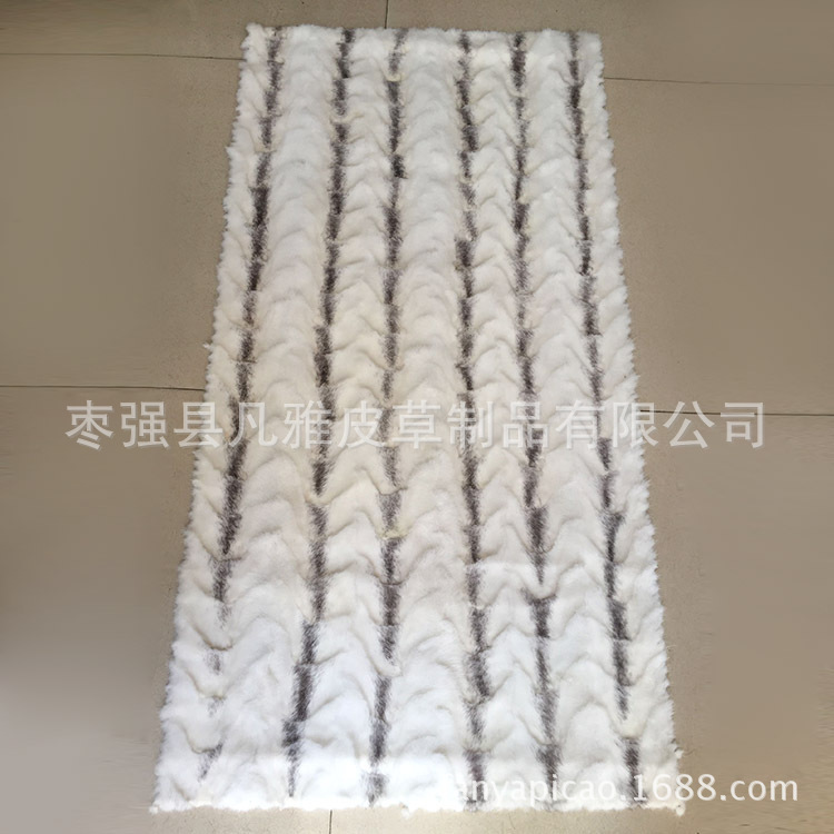 Hebei camp, vanya fur, wholesale mink front leg mattress, 60*120cm pie, overcomes clothing fur.