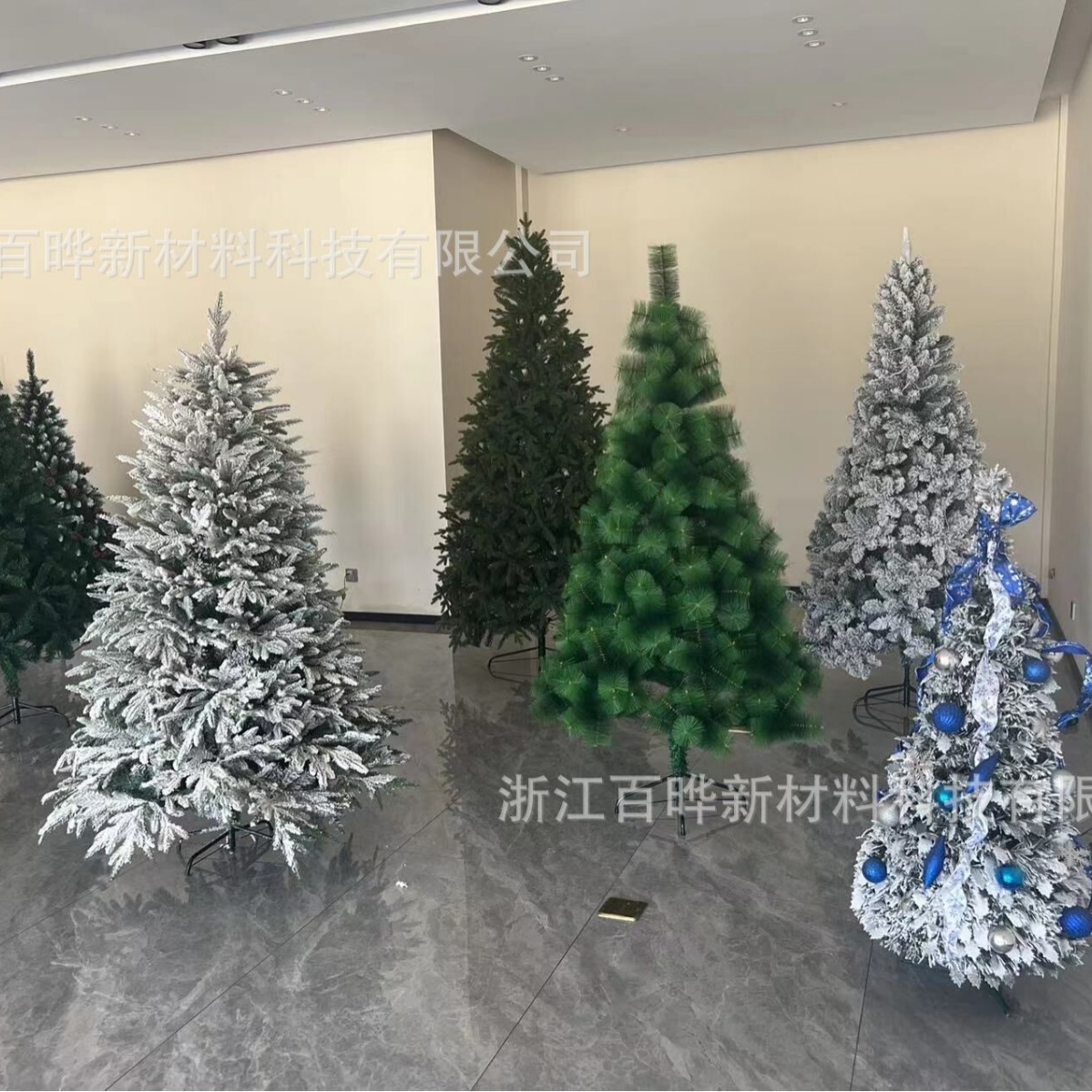 Zhejiang Hangzhou PVC giant Christmas tree pine pine tree Christmas tree