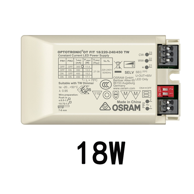 OSRAM Heat LED Controlled Silicon-to-Modern Power Non-frequency twin colour drive