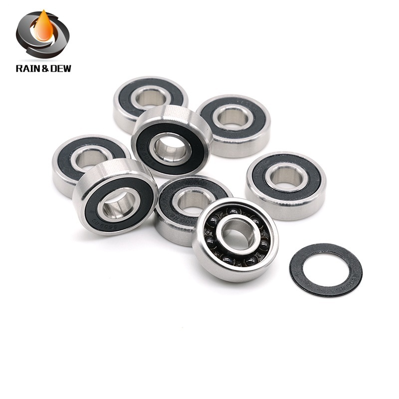 The cycling drum deep ditch bearing 609 2RS bearing steel 9*24*7mm