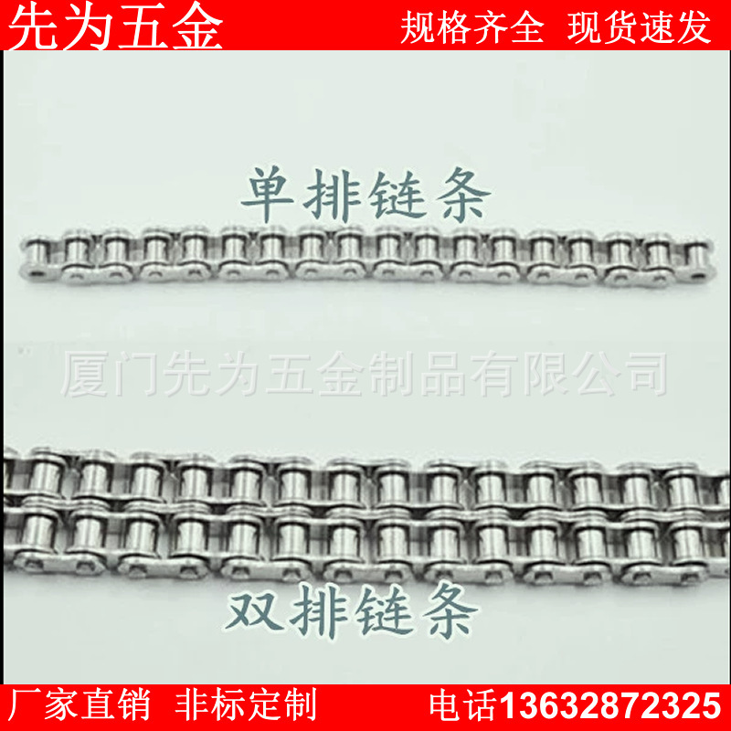 2 inches of two rows of three row chains with 32A-1 chain/ nodal distance of 50.8/30/1.5 m