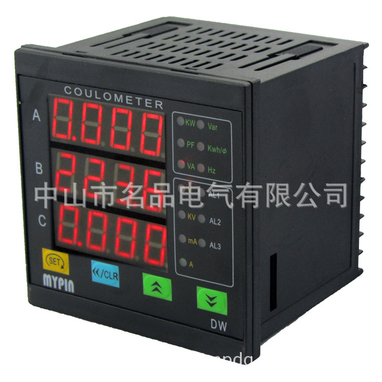 Supply of 96*96mm single-phase power factor table